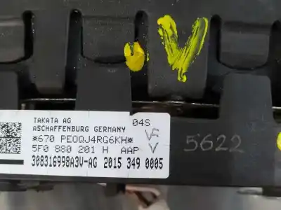 Автозапчастина б/у комплект подушки безпеки для seat toledo (kg3) style посилання на oem iam 1st880204 6c0959655k 5f0880201h