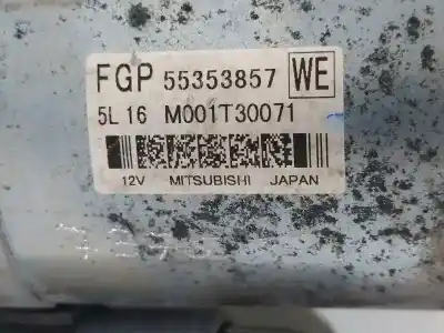 Second-hand car spare part starter motor for opel zafira b cosmo oem iam references 55353857  m001t30071