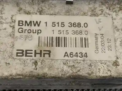 Peça sobressalente para automóvel em segunda mão intercooler por mini mini (r50,r53) cooper s referências oem iam 15153680  a6434