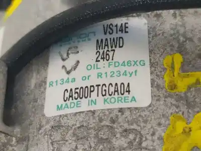 Автозапчасти б/у компрессор кондиционера воздуха за hyundai i30 (pd) 1.6 crdi cat ссылки oem iam 97701g3200 vs14emawd2467 ca500ptgca04