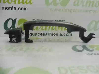 Peça sobressalente para automóvel em segunda mão puxador exterior traseiro direito por peugeot 5008 allure referências oem iam 9101kh