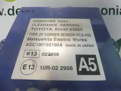 Автозапчастина б/у електронний модуль для lexus is200 (ds2/is2) 220d посилання на oem iam 8934053020  