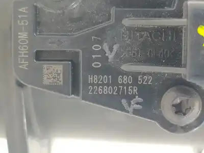 Second-hand car spare part flowmeter for dacia duster ii prestige oem iam references 165769677r  226802715r