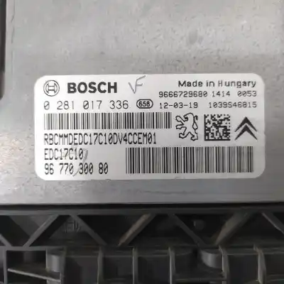 Автозапчасти б/у блок управления двигателем за peugeot 207 207 + ссылки oem iam 9677030080  0281017336