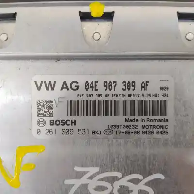 İkinci el araba yedek parçası ecu motor kontrol cihazi için volkswagen polo (6c1) advance bluemotion oem iam referansları 04e907309af  0261s09531