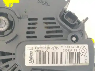 Recambio de automóvil de segunda mano de alternador para renault megane iii berlina 5 p emotion referencias oem iam 231000026r  2606272c