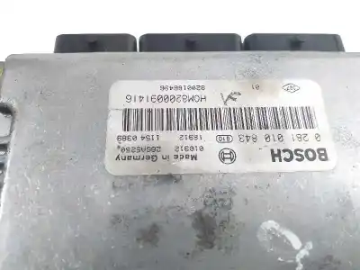 Second-hand car spare part ecu engine control for renault scenic (ja..) 1.9 dci authentique oem iam references 8200166496  0281010843