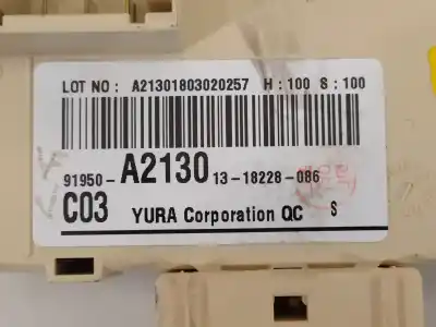 Second-hand car spare part fuse box unit for kia ceed concept oem iam references 91950a2130  