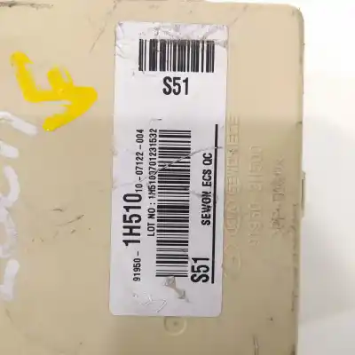 Second-hand car spare part fuse box unit for kia cee´d active oem iam references 919501h51010  919502h500