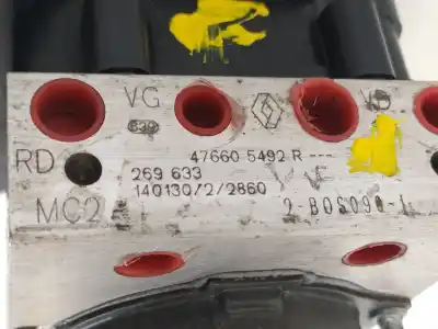 Pezzo di ricambio per auto di seconda mano abs per renault clio iv authentique riferimenti oem iam 476605492r  