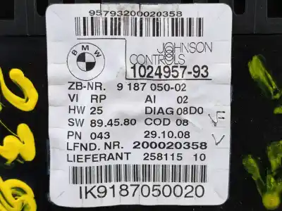 Peça sobressalente para automóvel em segunda mão quadrante por bmw serie 1 coupe (e82) 123d referências oem iam 918705002  1041568