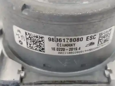 Peça sobressalente para automóvel em segunda mão abs por peugeot 208 2020 referências oem iam 9836178080 10091639843 10022020194