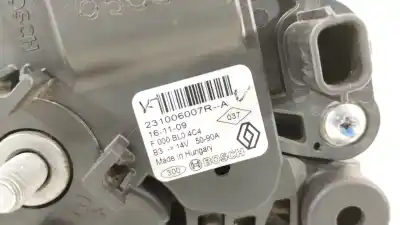 Автозапчастина б/у генератор для renault twingo iii intens посилання на oem iam 231006007r  f000bl04c4