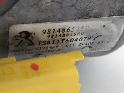 Peça sobressalente para automóvel em segunda mão compressor de ar condicionado a/a a/c por citroen c-elysée shine referências oem iam 9806599380  