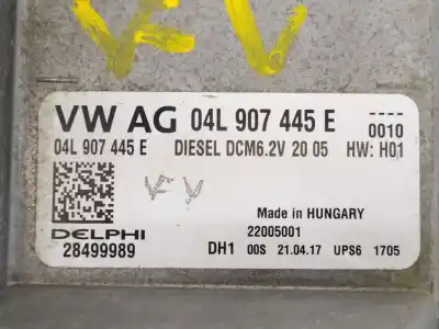 Автозапчасти б/у блок управления двигателем за skoda octavia combi (5e5) ambition ссылки oem iam 04l907445e  28499989