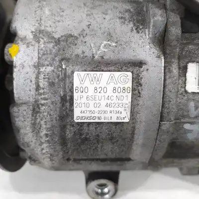 Автозапчасти б/у компрессор кондиционера воздуха за seat ibiza (6j5) reference ссылки oem iam 6q0820808g  4471502230