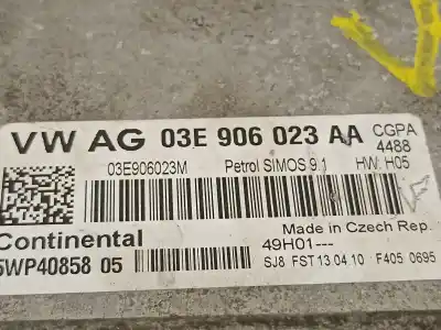 Автозапчасти б/у блок управления двигателем за seat ibiza (6j5) reference ссылки oem iam 03e906023aa  