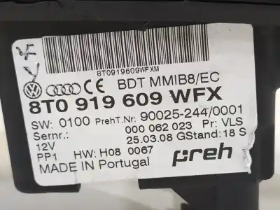 Автозапчастина б/у многофункційне управління для audi a4 avant (8k5) (2008) básico quattro посилання на oem iam 8t0919609  8t0919609