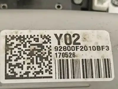 Second-hand car spare part interior light for kia rio (yb) concept oem iam references 92800f2010bf3  