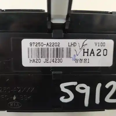 Second-hand car spare part climate control for kia cee´d concept oem iam references 97250a2202  