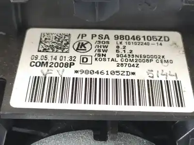 Автозапчастина б/у управління світлом для citroen c4 cactus feel fine посилання на oem iam 98046105zd 96667245zd com2008p