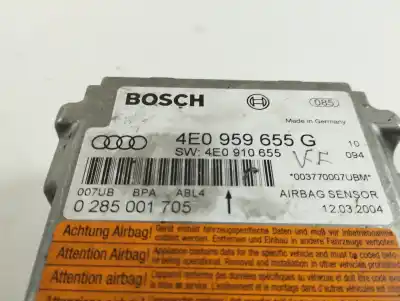 Автозапчастина б/у комплект подушки безпеки для audi a8 (4e2) 3.0 v6 24v tdi посилання на oem iam 4e0880201 4e0959655g 4e0800203c
