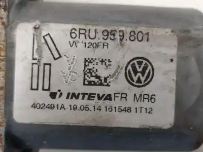Автозапчастина б/у регулятор переднього правого скла для seat mii (kf1) style посилання на oem iam 6ru959801  