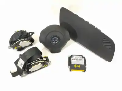 Second-hand car spare part airbag kit for volkswagen polo (6r1) gti oem iam references 5k0880201k 6r0880204 6r0959655m
