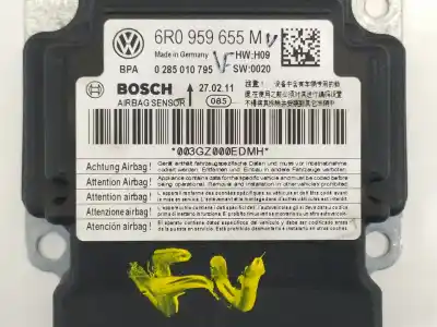 Second-hand car spare part airbag kit for volkswagen polo (6r1) gti oem iam references 5k0880201k 6r0880204 6r0959655m
