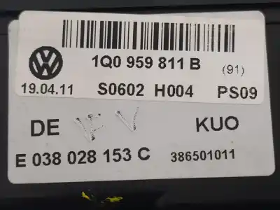 Recambio de automóvil de segunda mano de elevalunas trasero izquierdo para volkswagen eos (1f8) excellence bluemotion referencias oem iam 1q0839401d  1q0959811b