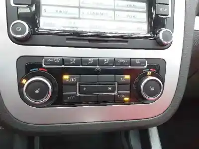 Peça sobressalente para automóvel em segunda mão comando de sofagem (chauffage / ar condicionado) por volkswagen eos (1f8) excellence bluemotion referências oem iam 5k0907044ea
