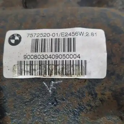 Second-hand car spare part rear differential for bmw serie 1 coupe (e82) 123d oem iam references 7572520  e2456w