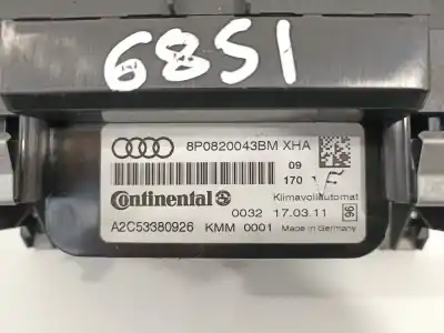 Автозапчасти б/у климат-контроль за audi a3 (8p) 1.6 tdi attraction ссылки oem iam 8p0820043bm  