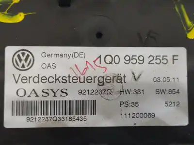 Recambio de automóvil de segunda mano de modulo electronico para volkswagen eos (1f8) excellence bluemotion referencias oem iam 1q0959255f  