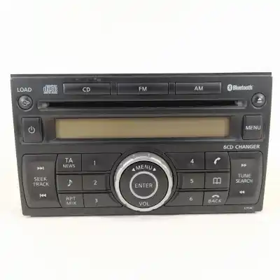 Автозапчастина б/у аудіо система / радіо cd для nissan qashqai (j10) acenta посилання на oem iam 28185jd400