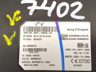 Second-hand car spare part electronic module for ford transit custom kasten 270 l1 ambiente oem iam references bk2t14b428cg  