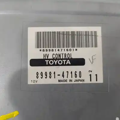 Peça sobressalente para automóvel em segunda mão módulo eletrônico por toyota prius (nhw20) basis referências oem iam   