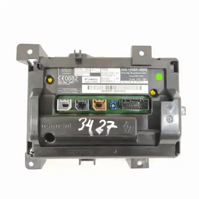Second-hand car spare part multifunction display for renault captur zen oem iam references 259156379r  