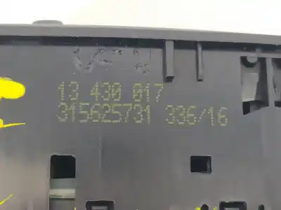 Second-hand car spare part left front power window switch for opel corsa e selective oem iam references 13430017  