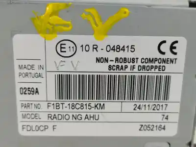 Автозапчастина б/у аудіо система / радіо cd для ford focus lim. business посилання на oem iam   