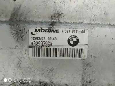 Peça sobressalente para automóvel em segunda mão intercooler por bmw serie 1 berlina (e81/e87) 120d referências oem iam 752491608  
