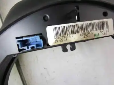 Second-hand car spare part multifunction switch for citroen c4 coupe vtr oem iam references 96497903xt  