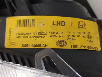 Автозапчасти б/у правая фара за ford focus c-max (cap) ambiente (d) ссылки oem iam 3m5113005ah  