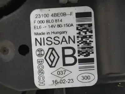 Автозапчасти б/у генератор за nissan qashqai (j11) 360 4x4 ссылки oem iam 231004be0bf   Автозапчасти б/у генератор за nissan qashqai (j11) 360 4x4 ссылки oem iam 231004be0bf