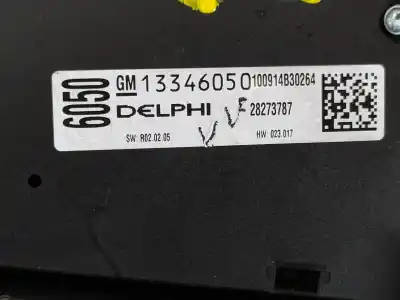 İkinci el araba yedek parçası çok fonksiyonlu kontrol için opel astra j lim. selective oem iam referansları 13346050  28273787