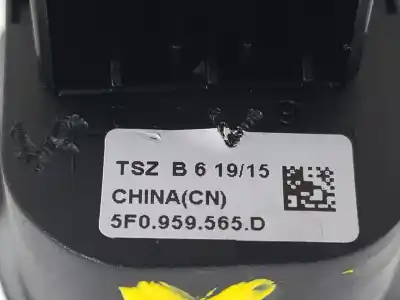 Peça sobressalente para automóvel em segunda mão comutador de espelhos retrovisores por seat leon (5f1) i-tech ecomotive referências oem iam 5f0959565d  