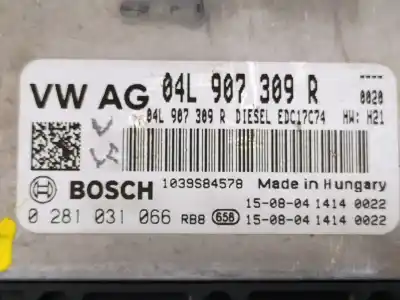 Автозапчасти б/у блок управления двигателем за seat leon (5f1) i-tech ecomotive ссылки oem iam 04l907309r  0281031066