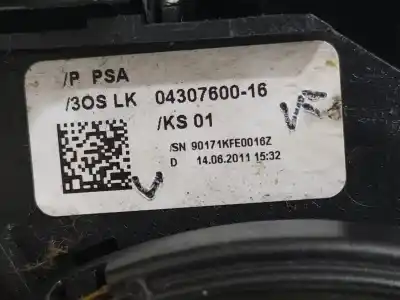 Автозапчастина б/у управління світлом для peugeot 3008 (05.2009->) 2.0 active [2.0 ltr. - 110 kw 16v hdi fap cat (rhe / dw10cted4)] посилання на oem iam 96667319xt  com2008