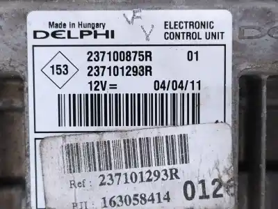 Автозапчасти б/у блок управления двигателем за renault kangoo expression ссылки oem iam 237100875r  237101293r