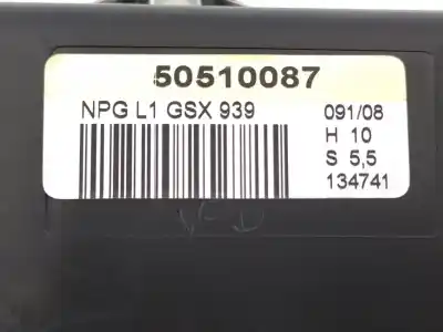 Second-hand car spare part electronic module for alfa romeo 159 (140) 1.9 jtd (m) 16v cat oem iam references 50510087  